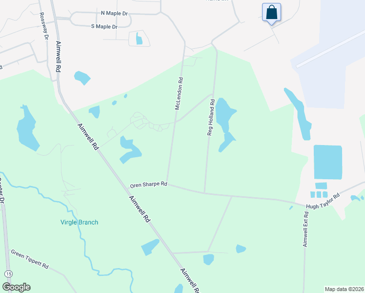 map of restaurants, bars, coffee shops, grocery stores, and more near 186 McLendon Road in Vidalia