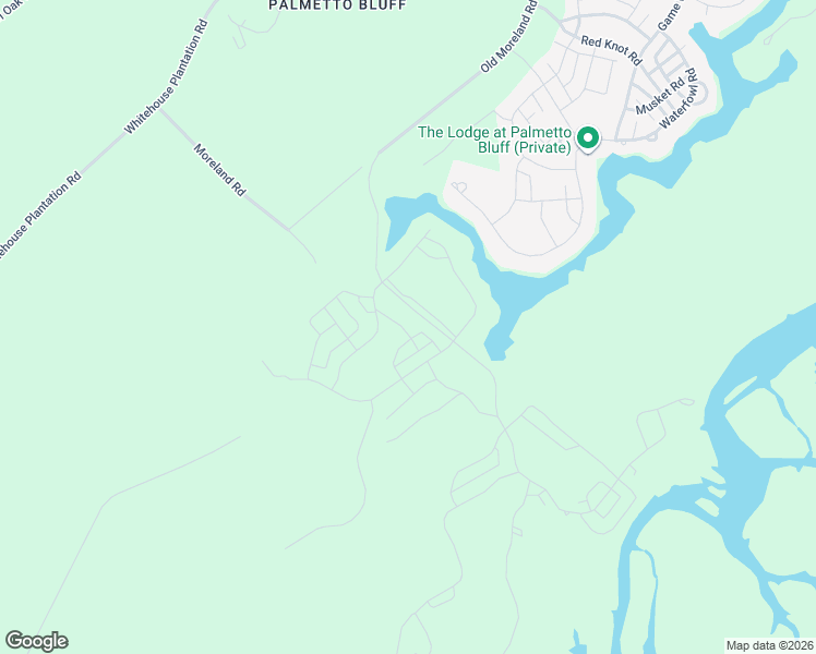 map of restaurants, bars, coffee shops, grocery stores, and more near in Bluffton