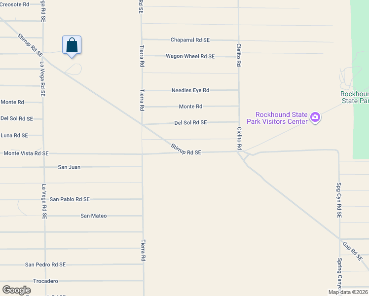 map of restaurants, bars, coffee shops, grocery stores, and more near 6881-6999 Stirrup Road Southeast in Deming