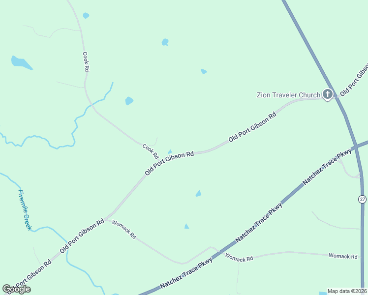 map of restaurants, bars, coffee shops, grocery stores, and more near 5928 Old Port Gibson Road in Utica