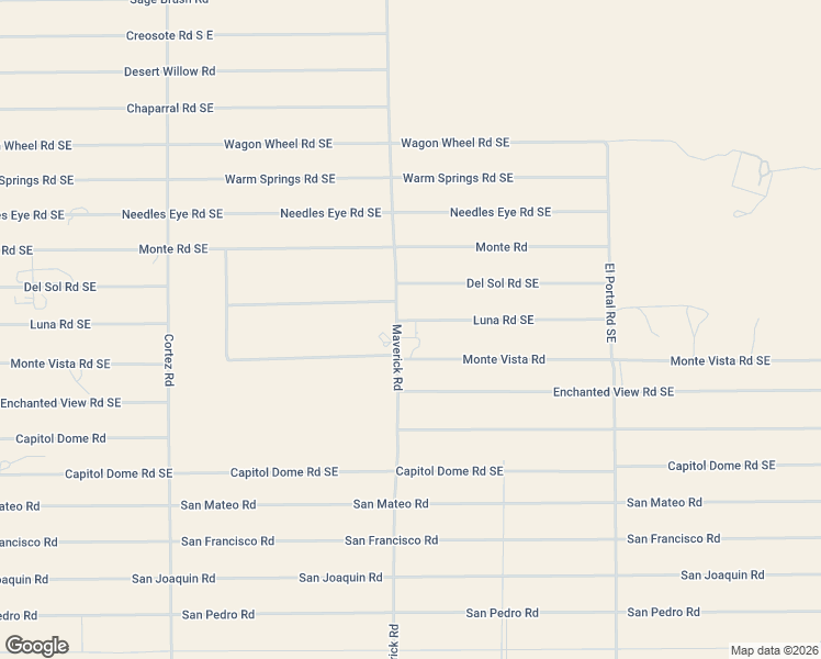 map of restaurants, bars, coffee shops, grocery stores, and more near 6901-6999 Maverick Road in Deming