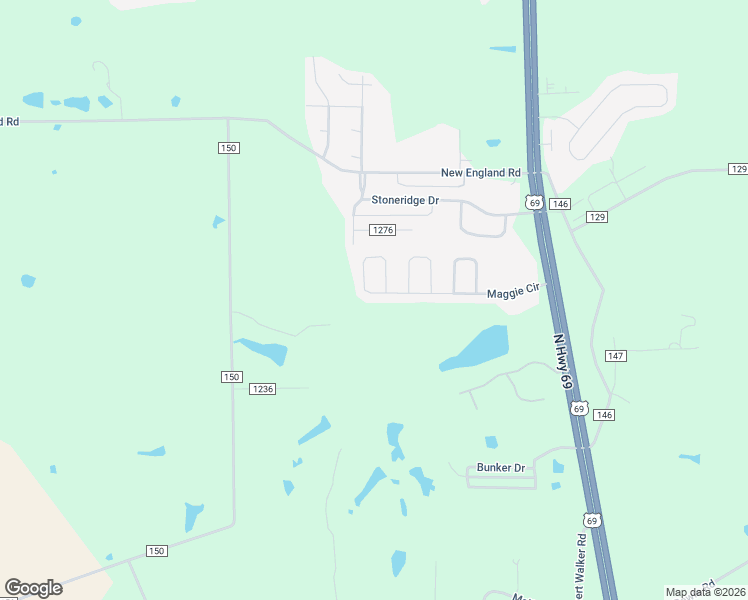 map of restaurants, bars, coffee shops, grocery stores, and more near 329 Maggie Circle in Flint