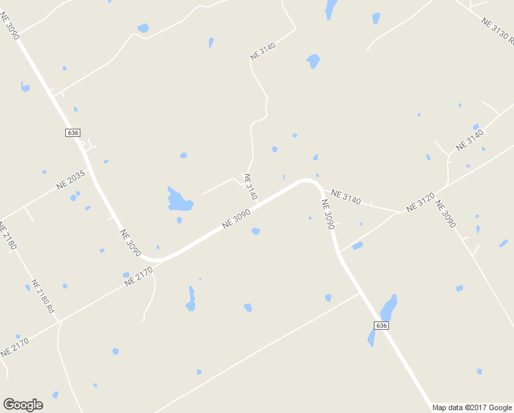 map of restaurants, bars, coffee shops, grocery stores, and more near 5110 Farm to Market Road 636 in Kerens