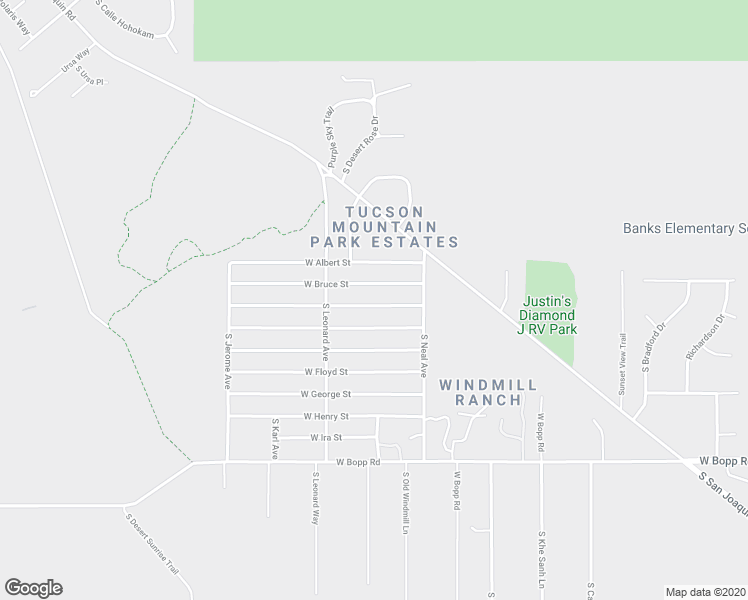 map of restaurants, bars, coffee shops, grocery stores, and more near 9100 West Claude Street in Tucson