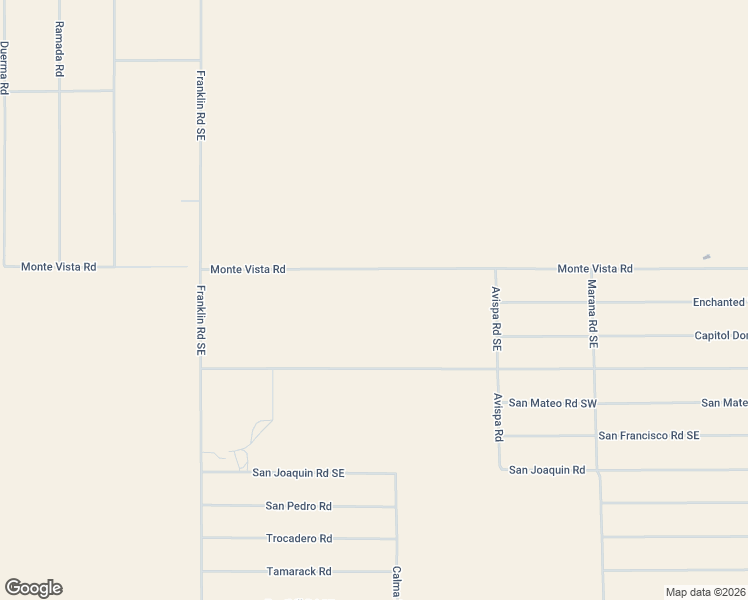 map of restaurants, bars, coffee shops, grocery stores, and more near Monte Vista Road in Deming