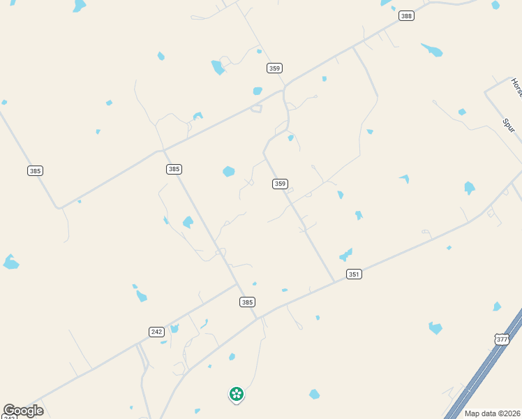 map of restaurants, bars, coffee shops, grocery stores, and more near 743 County Road 359 in Stephenville