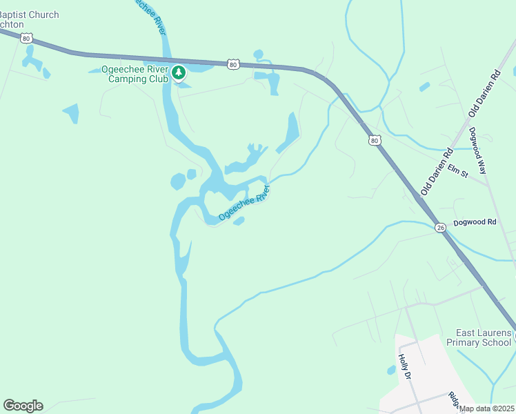 map of restaurants, bars, coffee shops, grocery stores, and more near 505 Rose Road in Bloomingdale