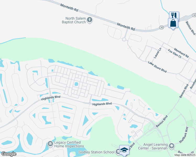 62 Godley Park Way, Savannah GA Walk Score