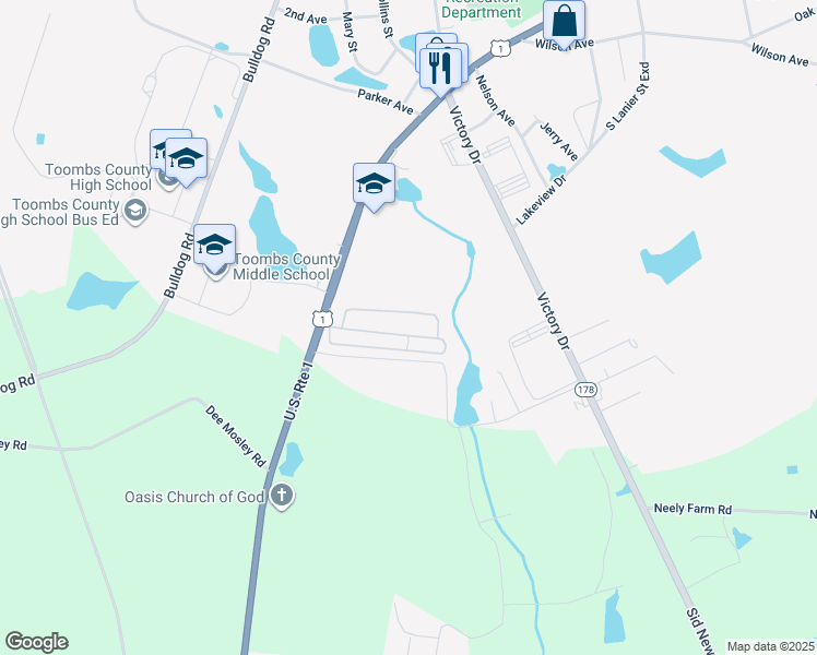 map of restaurants, bars, coffee shops, grocery stores, and more near 931 South State Street in Lyons