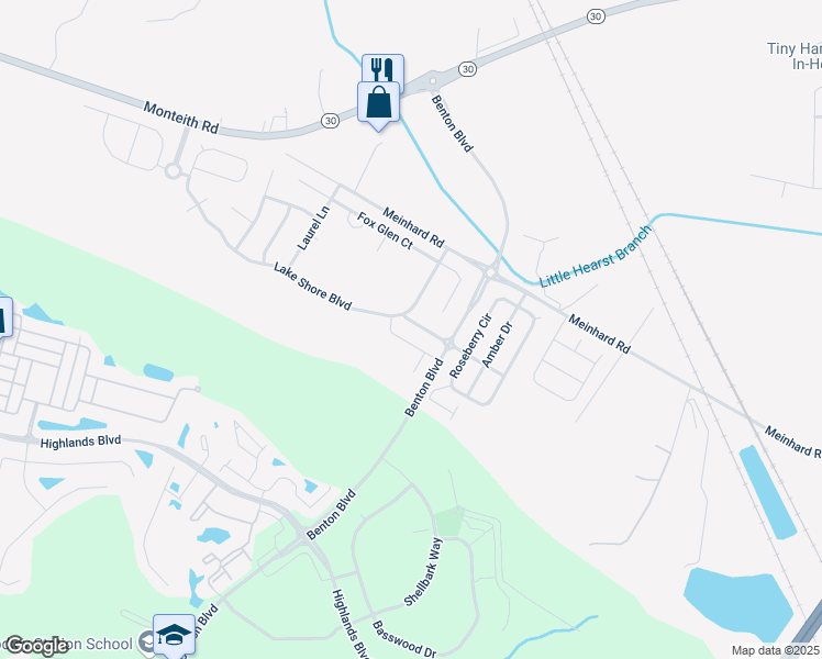 map of restaurants, bars, coffee shops, grocery stores, and more near 38 Brown Thrasher Court in Port Wentworth