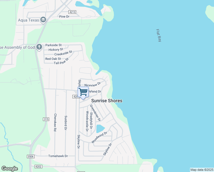 map of restaurants, bars, coffee shops, grocery stores, and more near 4657 Sunrise Drive in Chandler