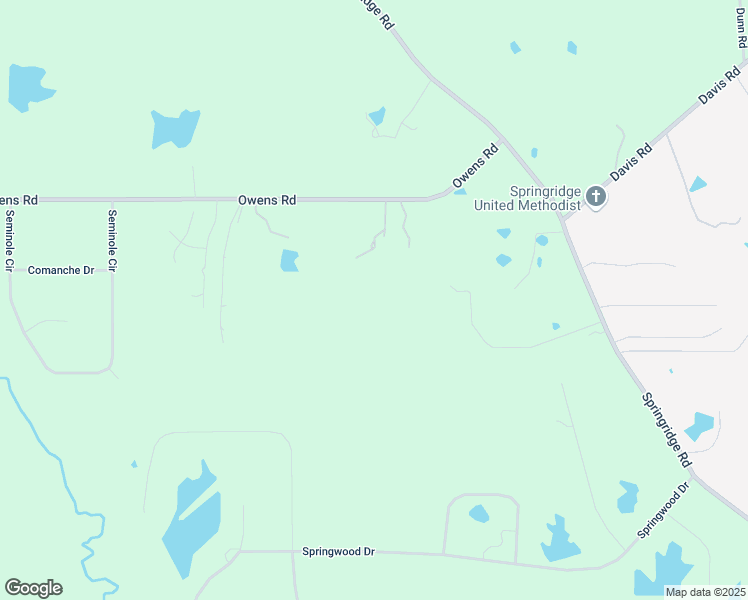 map of restaurants, bars, coffee shops, grocery stores, and more near 3267 Owens Road in Terry