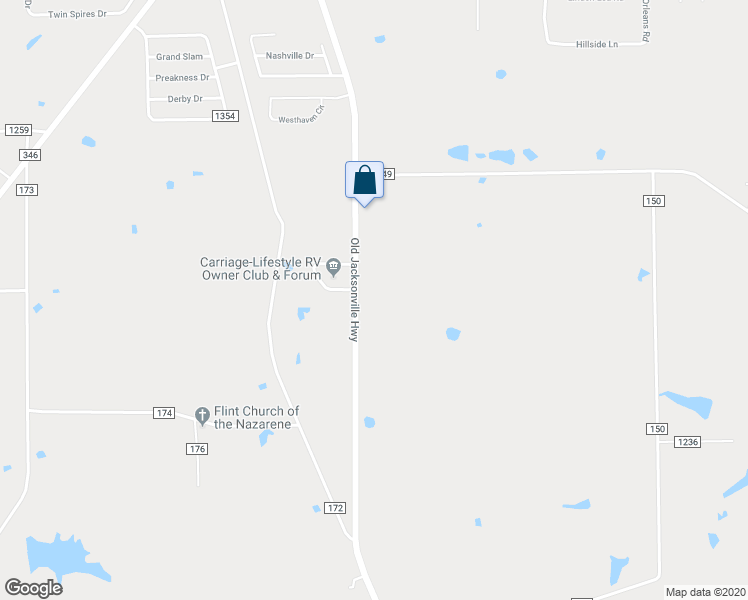 map of restaurants, bars, coffee shops, grocery stores, and more near 20297 Farm to Market Road 2493 in Bullard