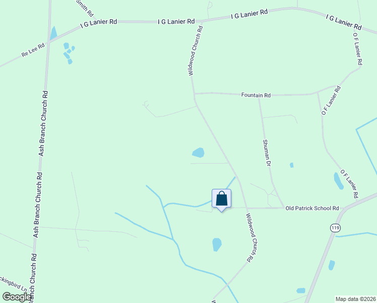 map of restaurants, bars, coffee shops, grocery stores, and more near 1399 Wildwood Church Road in Pembroke