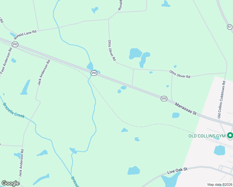 map of restaurants, bars, coffee shops, grocery stores, and more near 3990 Georgia 292 in Collins