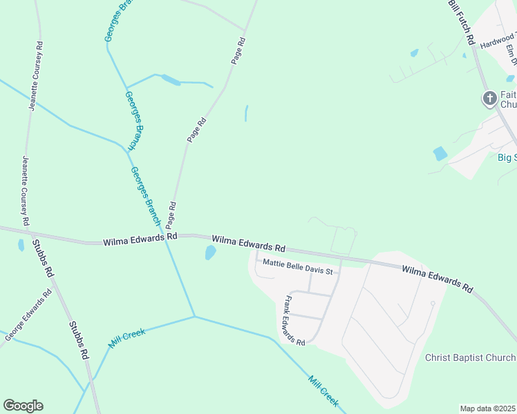 map of restaurants, bars, coffee shops, grocery stores, and more near 2445 Wilma Edwards Road in Ellabell