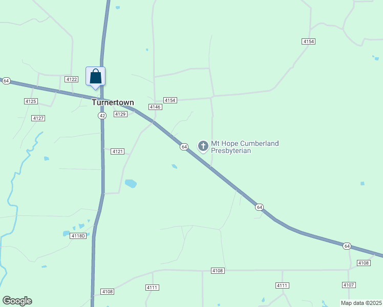 map of restaurants, bars, coffee shops, grocery stores, and more near 9546 State Highway 64 in Overton
