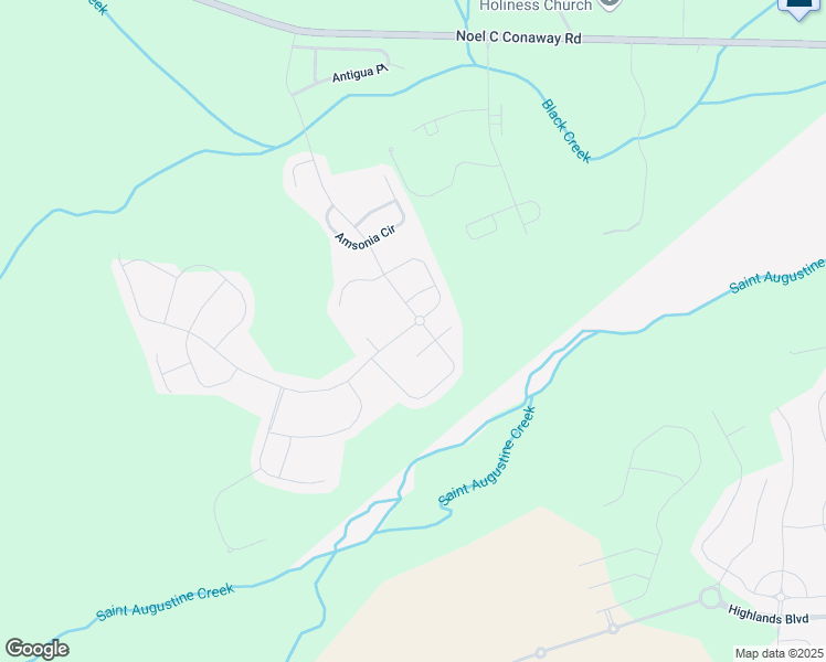 map of restaurants, bars, coffee shops, grocery stores, and more near 148 Caribbean Village Drive in Guyton