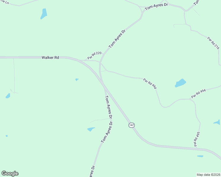 map of restaurants, bars, coffee shops, grocery stores, and more near 5037 Walker Road in Jonesboro