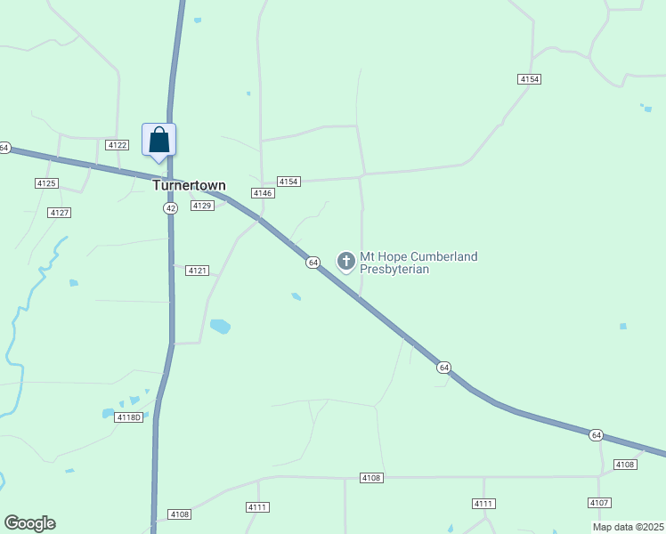 map of restaurants, bars, coffee shops, grocery stores, and more near 9546 State Highway 64 in Overton