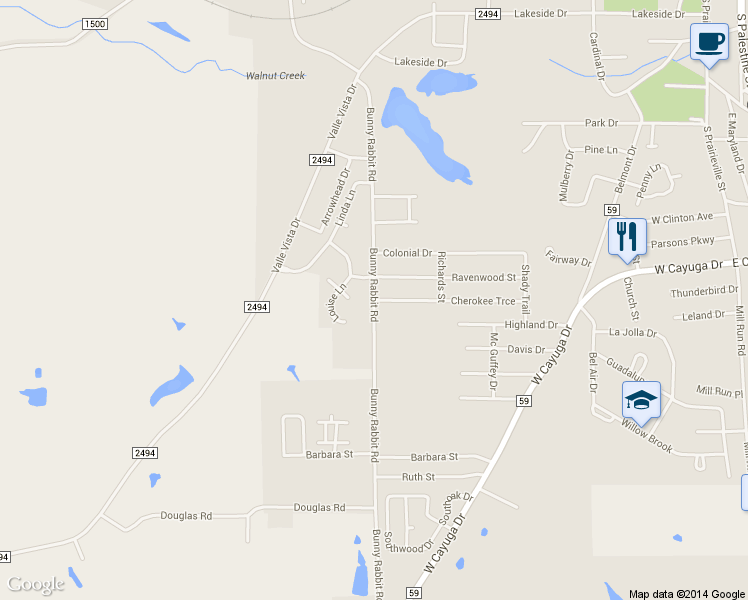 map of restaurants, bars, coffee shops, grocery stores, and more near 906 Bunny Rabbit Rd in Athens