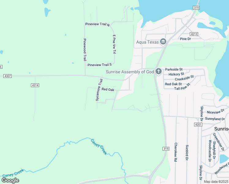 map of restaurants, bars, coffee shops, grocery stores, and more near 4476 Black Walnut in LaRue