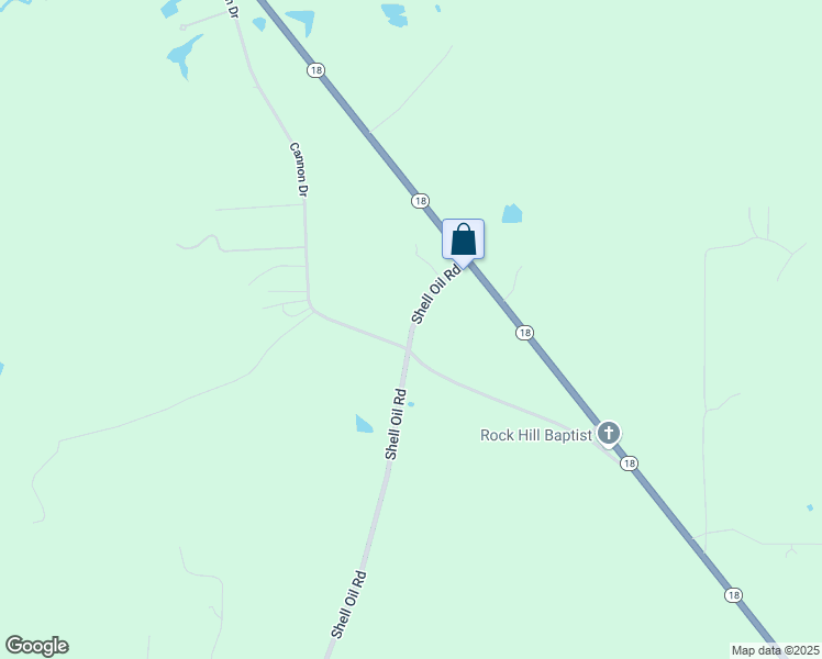 map of restaurants, bars, coffee shops, grocery stores, and more near 1140 Shell Oil Road in Brandon