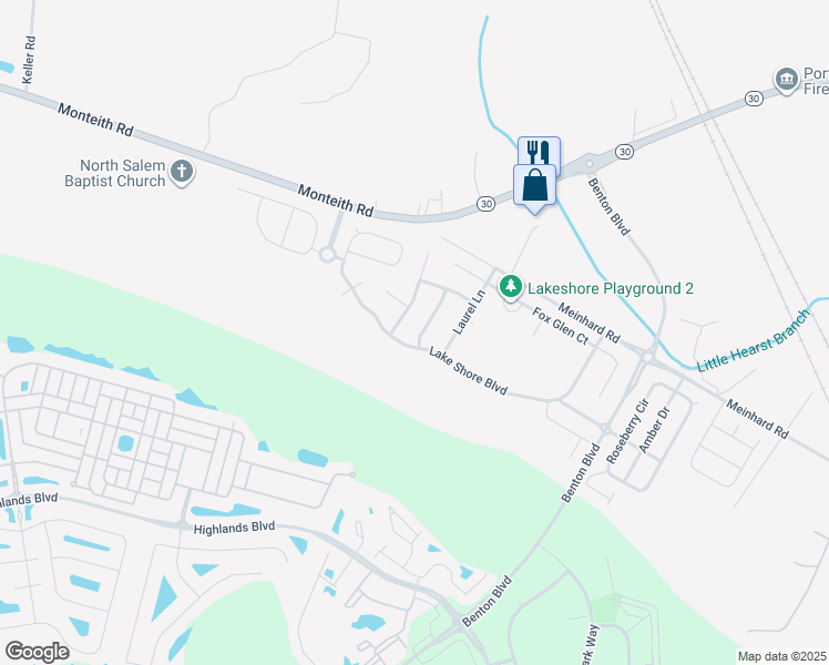 map of restaurants, bars, coffee shops, grocery stores, and more near 2 Blackberry Lane in Port Wentworth
