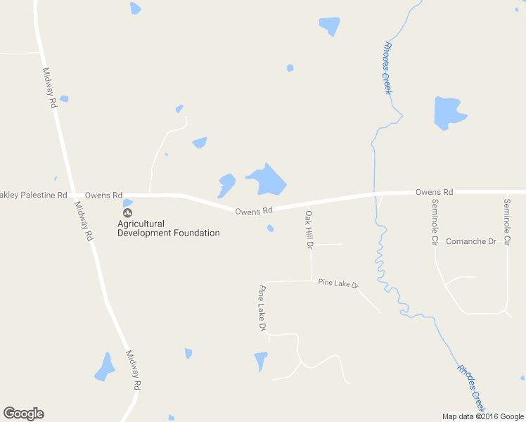 map of restaurants, bars, coffee shops, grocery stores, and more near 1800 Owens Rd in Terry