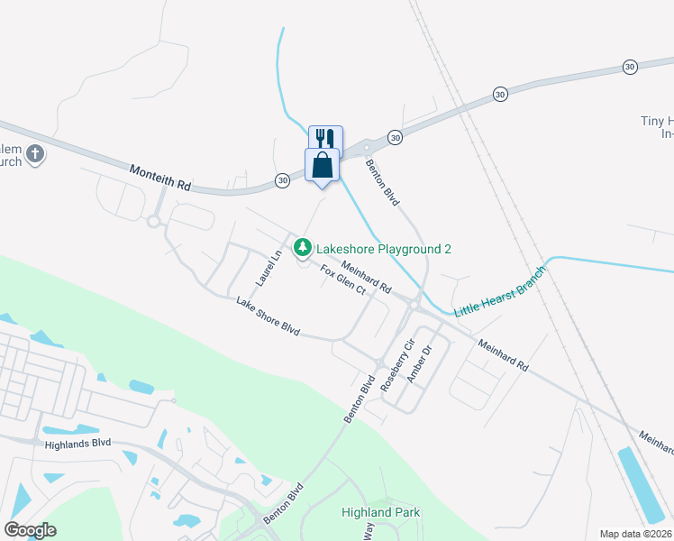 map of restaurants, bars, coffee shops, grocery stores, and more near 8 Braxton Manor Drive in Port Wentworth