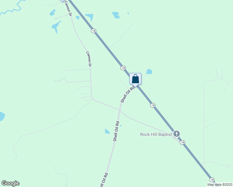 map of restaurants, bars, coffee shops, grocery stores, and more near 1140 Shell Oil Road in Brandon