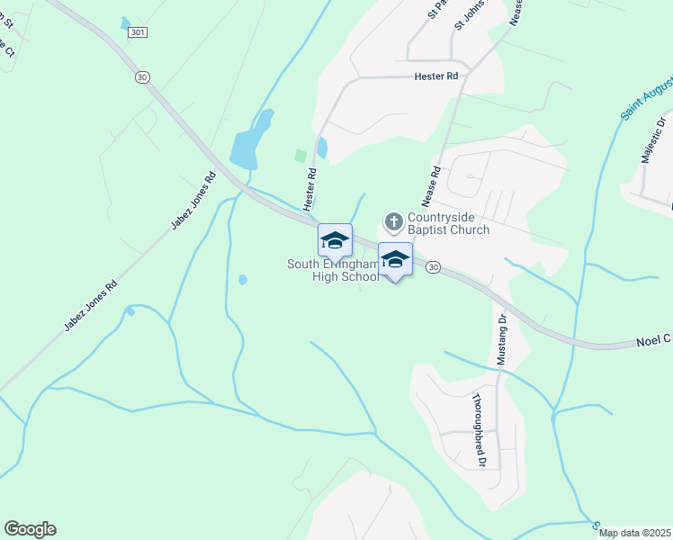map of restaurants, bars, coffee shops, grocery stores, and more near 1200 Noel C Conaway Road in Guyton