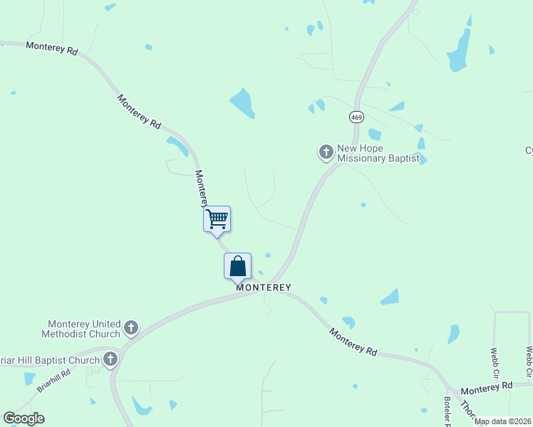 map of restaurants, bars, coffee shops, grocery stores, and more near 434 Hickory Hill Place in Pearl