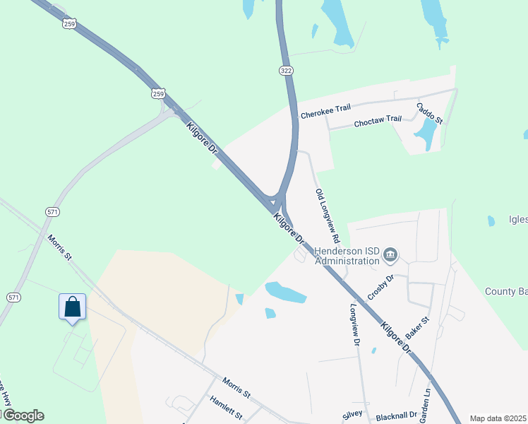 map of restaurants, bars, coffee shops, grocery stores, and more near 1711 Kilgore Drive in Henderson