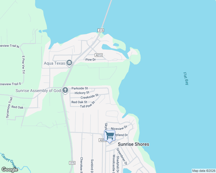map of restaurants, bars, coffee shops, grocery stores, and more near 20623 Parkside Street in Chandler