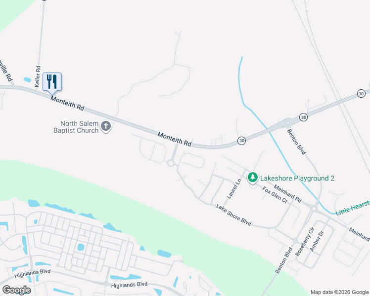map of restaurants, bars, coffee shops, grocery stores, and more near 838 Monteith Road in Port Wentworth