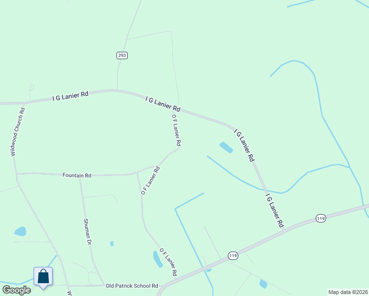 map of restaurants, bars, coffee shops, grocery stores, and more near 850 O F Lanier Road in Pembroke