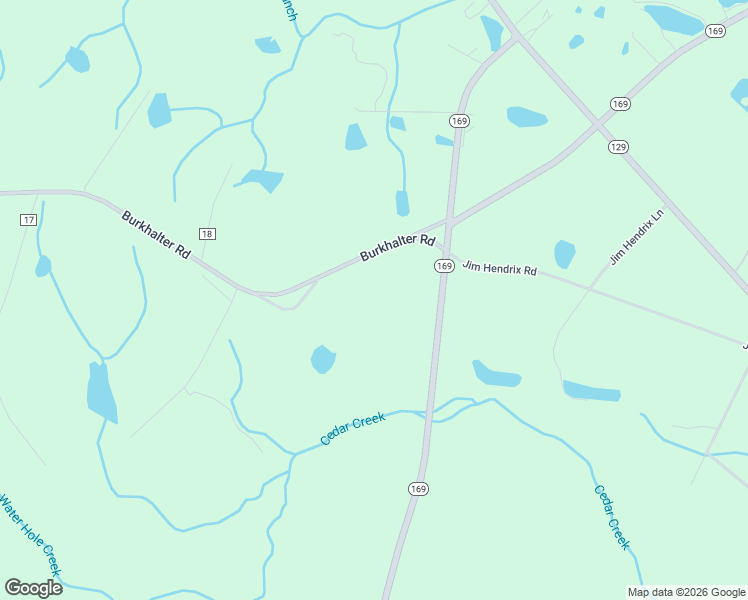 map of restaurants, bars, coffee shops, grocery stores, and more near 12567 Georgia 169 in Claxton