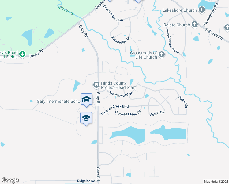 map of restaurants, bars, coffee shops, grocery stores, and more near 5051 Wagonwheel Drive in Byram