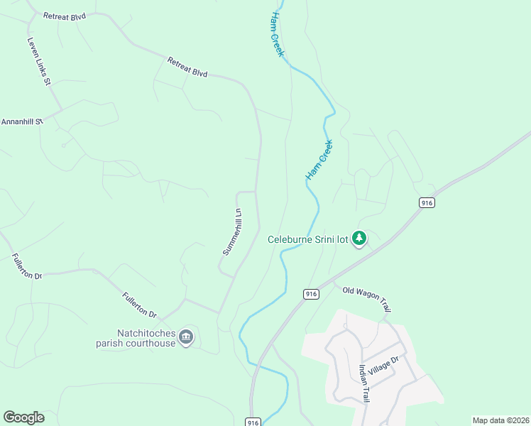 map of restaurants, bars, coffee shops, grocery stores, and more near 8505 Retreat Boulevard in Cleburne