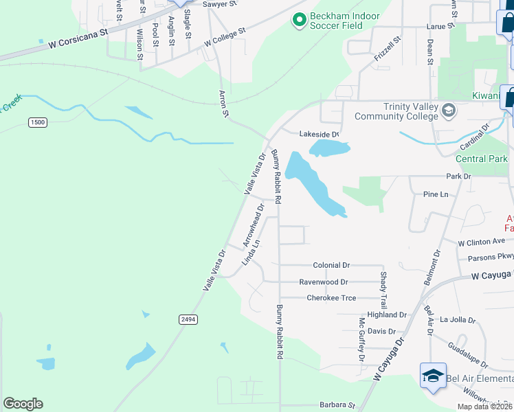 map of restaurants, bars, coffee shops, grocery stores, and more near 802 Arrowhead Drive in Athens