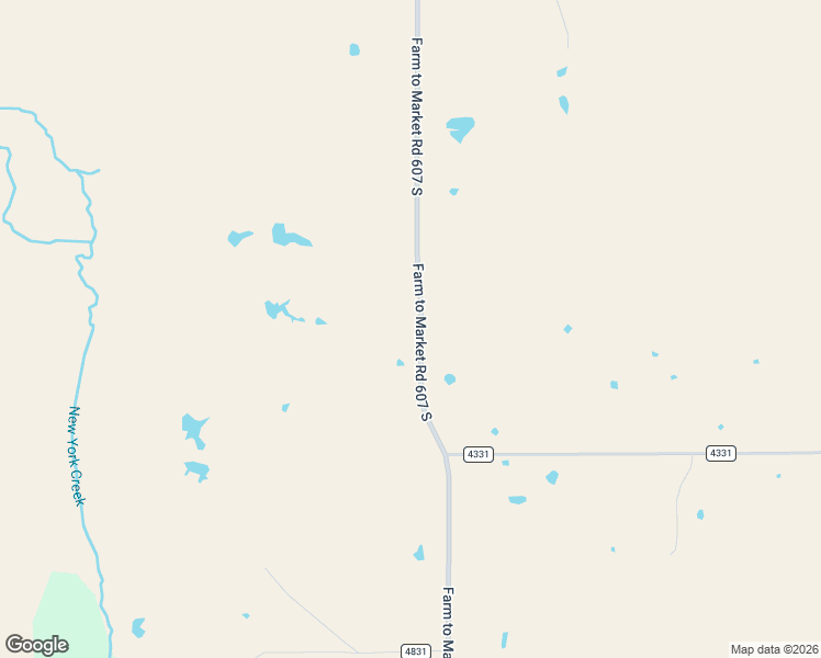 map of restaurants, bars, coffee shops, grocery stores, and more near 4446 Farm to Market Road 607 South in LaRue