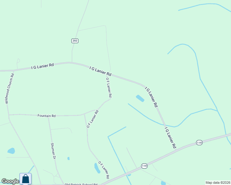 map of restaurants, bars, coffee shops, grocery stores, and more near 850 O F Lanier Road in Pembroke