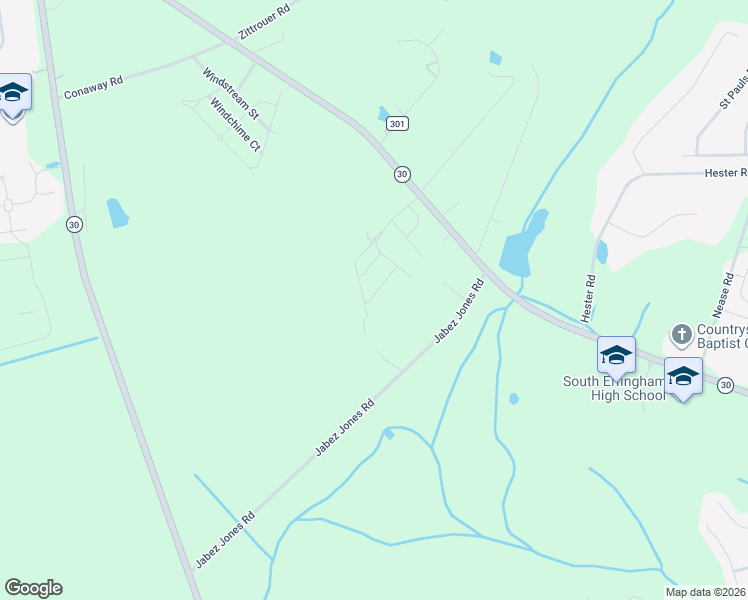 map of restaurants, bars, coffee shops, grocery stores, and more near 220 Jabez Jones Road in Guyton