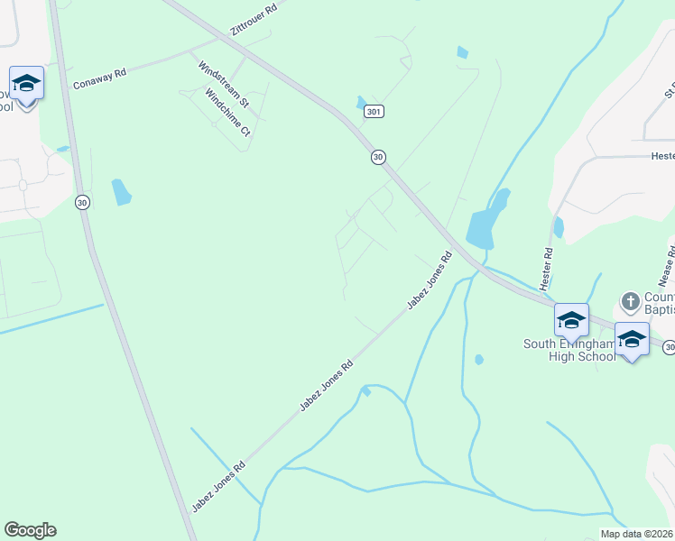 map of restaurants, bars, coffee shops, grocery stores, and more near 260 Jabez Jones Road in Guyton