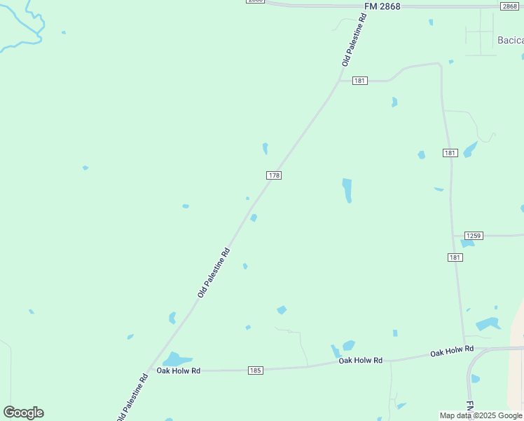 map of restaurants, bars, coffee shops, grocery stores, and more near 19907 County Road 178 in Flint
