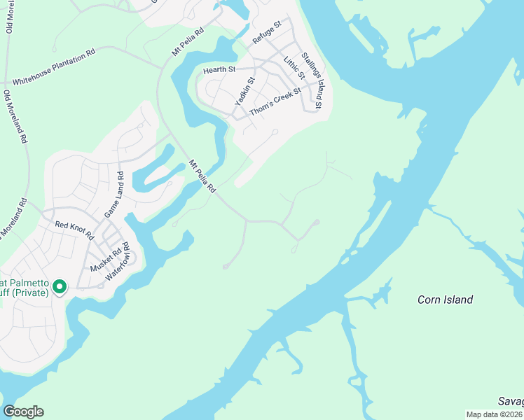map of restaurants, bars, coffee shops, grocery stores, and more near 895 Mount Pelia Road in Bluffton