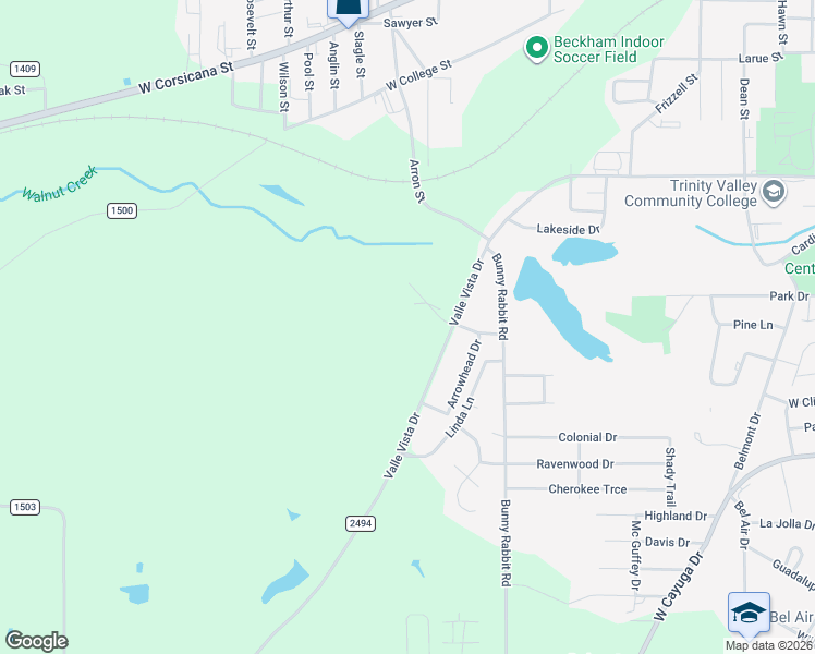 map of restaurants, bars, coffee shops, grocery stores, and more near 708 Valle Vista Drive in Athens