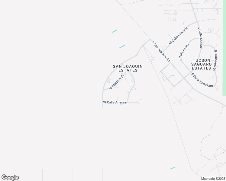 map of restaurants, bars, coffee shops, grocery stores, and more near 10161 West Mercury Drive in Tucson