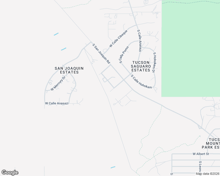 map of restaurants, bars, coffee shops, grocery stores, and more near 2351 South Polaris Way in Tucson